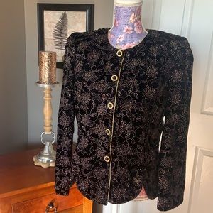 Vintage RK Evenings Sparkly Special Event Jacket